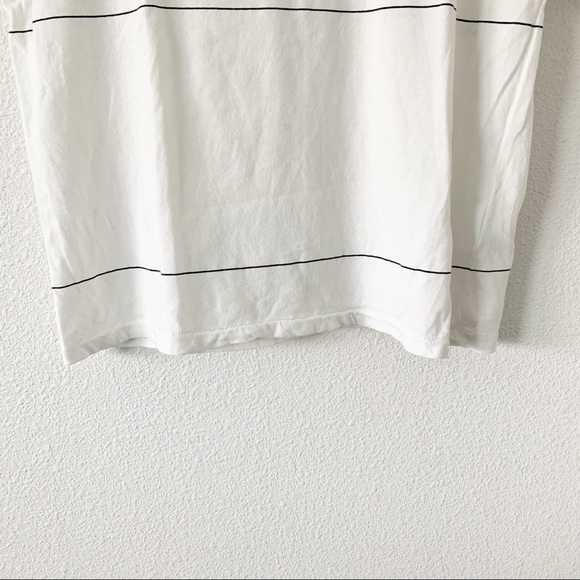 Anine Bing Black and White Stripe T-Shirt size XS - Picture 5 of 10